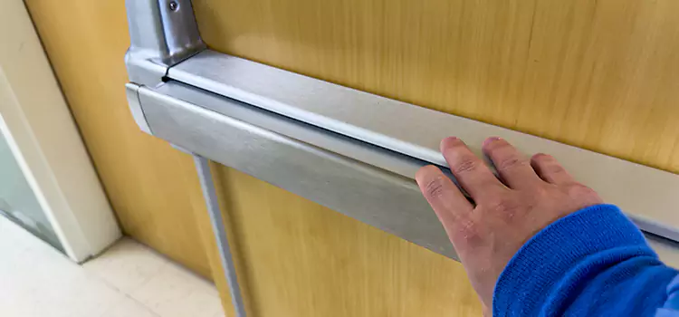 Installing a Push Bar on a Door Citrus Park