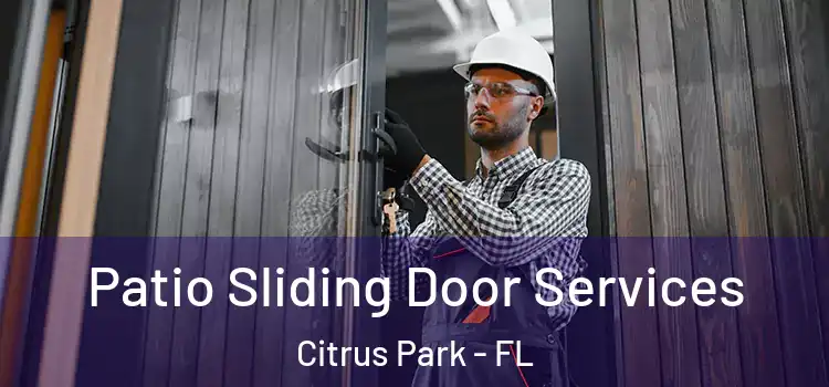 Patio Sliding Door Services Citrus Park - FL